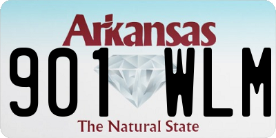 AR license plate 901WLM