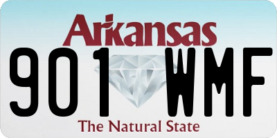 AR license plate 901WMF