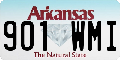 AR license plate 901WMI