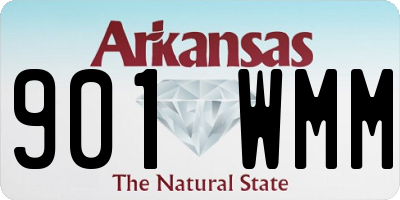 AR license plate 901WMM