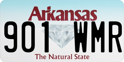 AR license plate 901WMR