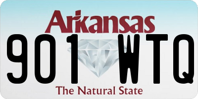 AR license plate 901WTQ