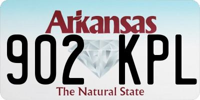 AR license plate 902KPL