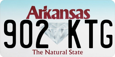 AR license plate 902KTG