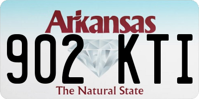 AR license plate 902KTI