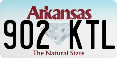 AR license plate 902KTL