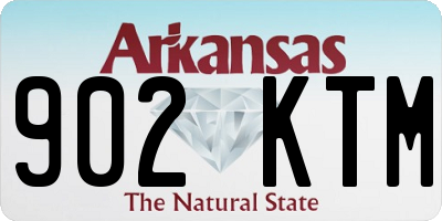 AR license plate 902KTM