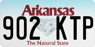 AR license plate 902KTP