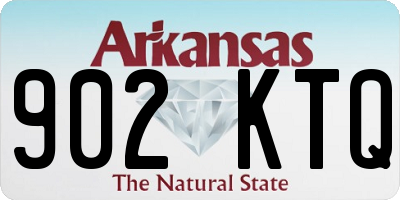 AR license plate 902KTQ