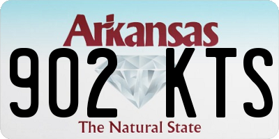 AR license plate 902KTS