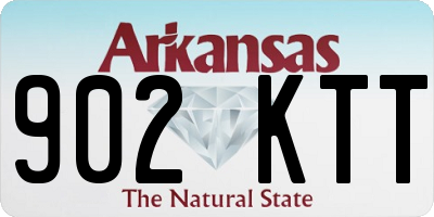 AR license plate 902KTT