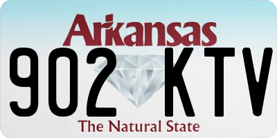AR license plate 902KTV