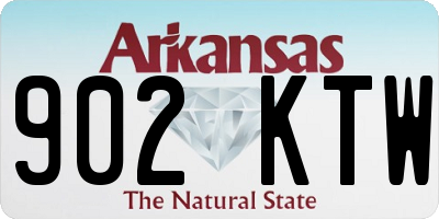 AR license plate 902KTW