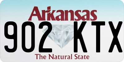 AR license plate 902KTX
