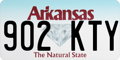 AR license plate 902KTY