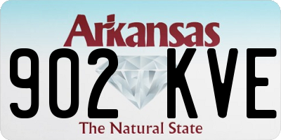 AR license plate 902KVE