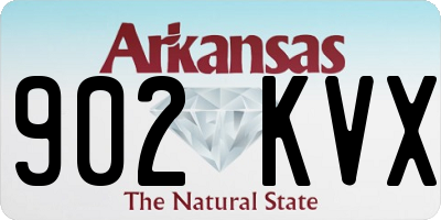 AR license plate 902KVX