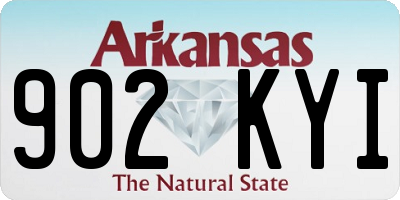AR license plate 902KYI