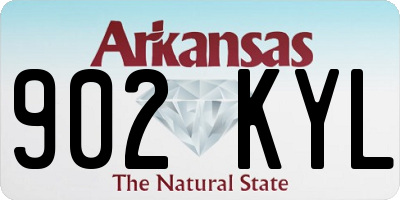 AR license plate 902KYL