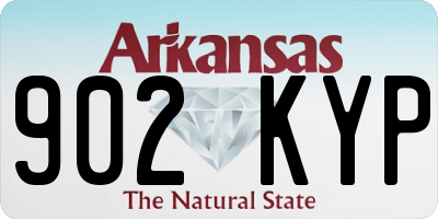 AR license plate 902KYP