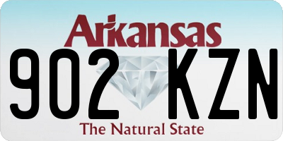 AR license plate 902KZN
