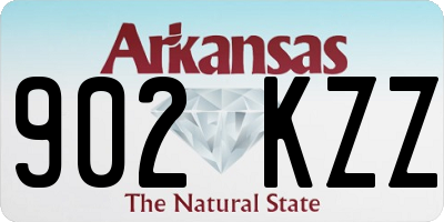 AR license plate 902KZZ