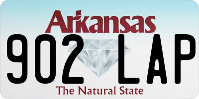 AR license plate 902LAP