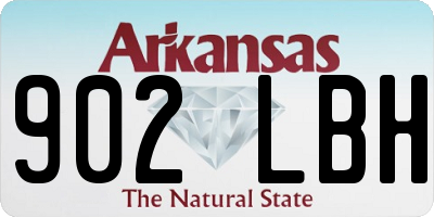 AR license plate 902LBH