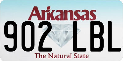 AR license plate 902LBL