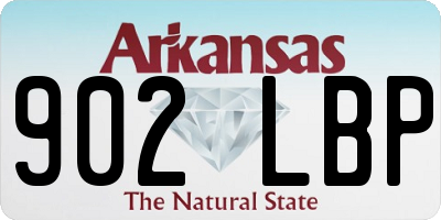 AR license plate 902LBP