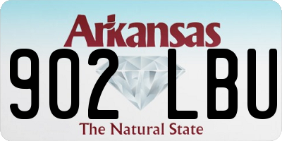 AR license plate 902LBU