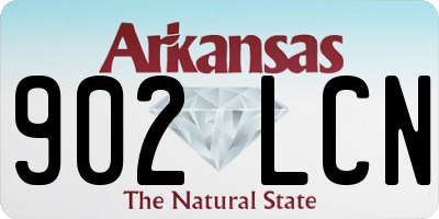 AR license plate 902LCN