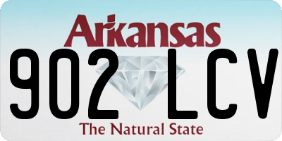 AR license plate 902LCV