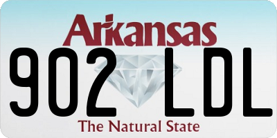 AR license plate 902LDL