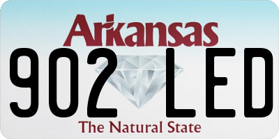 AR license plate 902LED