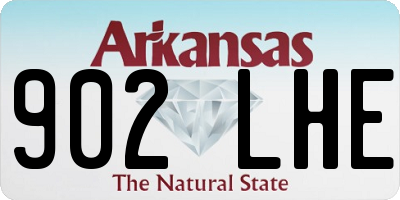 AR license plate 902LHE