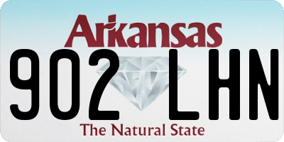 AR license plate 902LHN