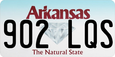 AR license plate 902LQS