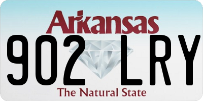 AR license plate 902LRY