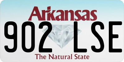 AR license plate 902LSE