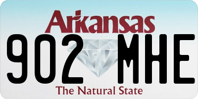AR license plate 902MHE