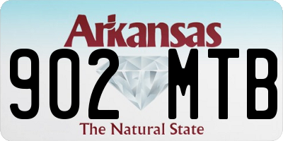 AR license plate 902MTB