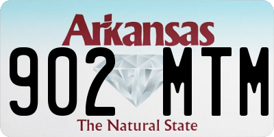 AR license plate 902MTM