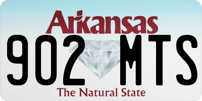 AR license plate 902MTS