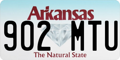 AR license plate 902MTU