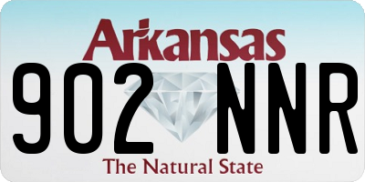 AR license plate 902NNR