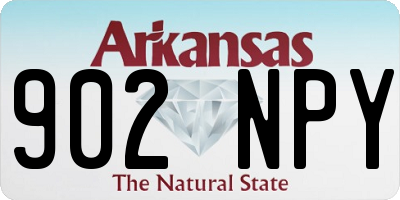 AR license plate 902NPY