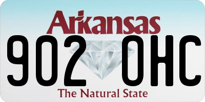 AR license plate 902OHC