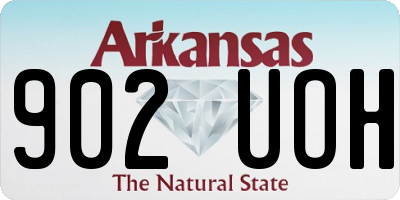 AR license plate 902UOH