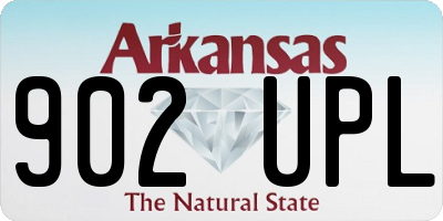 AR license plate 902UPL